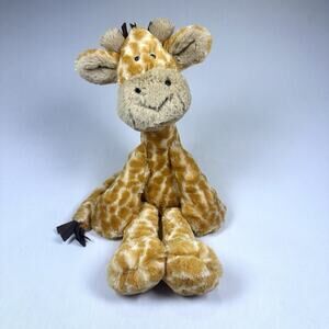 Jellycat Merryday Giraffe NWT- RARE Soft Plush Toy Orange Retired Stuffed Animal